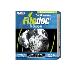 Ошейник  от блох Fitodoc био для собак крупных пород
