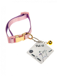 Pet-it Dream Ошейник S 22-34 см, розовый
