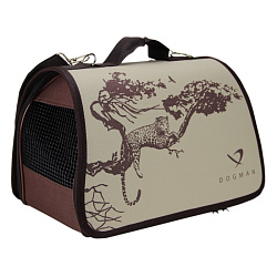 Сумка-переноска  DOGMAN Лира  №1 сафари (35х23х22см)