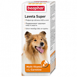 Beaphar Laveta super витамины для собак поддерживает здоровую кожу и шерсть 50мл