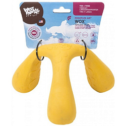 Игрушка для собак Air Zogoflex интерактивная Wox 10*15*17 см желтая