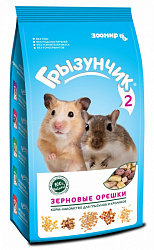 Зоомир Грызунчик 2 Зерновые орешки 250гр