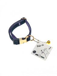 Pet-it Jeans ошейник, фиолетовый S 22-34 см, фиолетовый