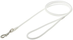 Поводок с карабином круглый 6мм*80см (белый) 73-0911 