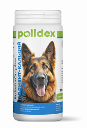 Polidex Polivit-Ca Plus для собак Нормализация кальций- фосфорного обмена 300 таблеток