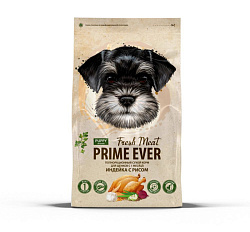 Prime Ever Fresh Meat Puppy корм сухой для щенков Индейка с рисом 2,8кг