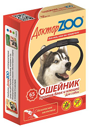 Доктор ZOO для собак ошейник от блох 65см 