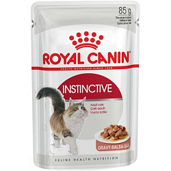 Royal Canin Instinctive влажный корм для кошек в возрасте от 1 года до 7 лет в соусе 85гр