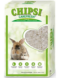 CareFresh Chipsi Pure White наполнитель белый для мелких домашних животных и птиц, бумажный без запаха 5л