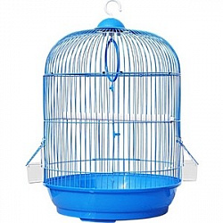 Клетка для птиц №1  33*53 круглая комплект (309) цветная