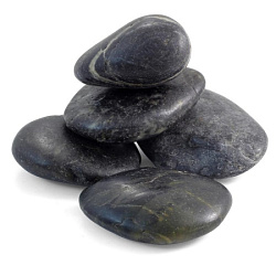 Грунт Laguna галька черная крупная (50-80 мм) 1 кг 