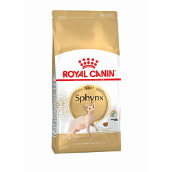 Royal Canin Sphynx Adult корм сухой для кошек породы Cфинкс старше 12 месяцев 2кг