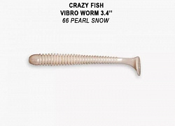 Виброхвост Crazy Fish Vibro Worm 85mm 12-85-66
