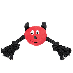 Игрушка для собак Чертик мягкая d80/240мм  серия HORROR