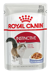 Royal Canin Instinctive влажный корм для кошек в возрасте от 1 года до 7 лет в желе 85гр