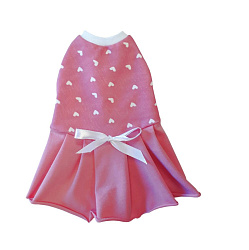 Платье для собак Маленькая Кокетка Osso р.22 (ДС 21-23см) розовое 5376797