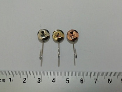 Мормышка паяная Вулкан №9 латунь 2,0гр. 