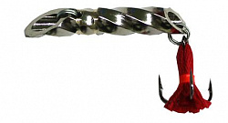 Блесна шестигранная витая №8 d8мм 10гр 50мм