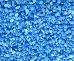 Грунт Уют 2кг Мраморная крошка синий мелкий  2-5мм ГУ-52н