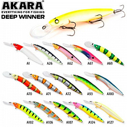 Воблер Akara Deep Winner 125F 20гр (6/7 oz 5,0in) A102