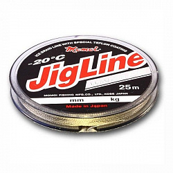 Шнур JigLine Winter 009мм 6,1кг 25м хаки