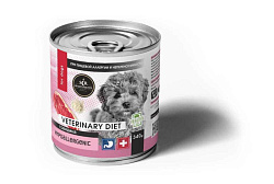 Secret Premium Vet diet Hypoallergenic диетический влажный корм для собак при пищевой аллергии и непереносимости 340гр