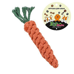 Игрушка для собак ZooMoDa грейфер Морковь 22см 111537