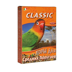 Fiory корм для средних попугаев Classic 650гр