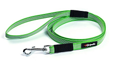 Gripalle Поводок нейлоновый прорезиненный стальная фурнитура 20мм*150см зеленый