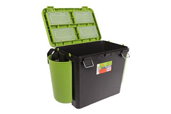 Ящик зимний Helios FishBox 19л, односекционный, цвет зеленый 2638529