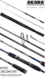 Спиннинг Akara Erion Jig Spin TX-30 5-25 2.48м