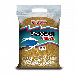 Прикормка DUNAEV Базовая смесь 2,5кг Река