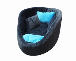 Лежанка ZooМoDa Флис с Четырьмя подушками Вид 1 для животных