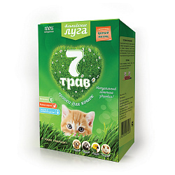 Травка Альпийские луга для кошек (лоток) А202