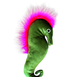 Игрушка для кошек №1 Favorite морской конек "SOI" мягкая, с натуральным порошком мататаби 26см СМИ01