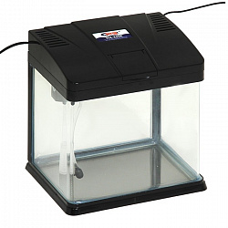 Аквариум SeaStar HX-240F в комплекте: LED-лампа, фильтр, 10 л, черный   2813294