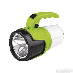 Фонарь фара Сиб.следопыт АТУМ, 1LED+8LED, аккум.220В  PF-PFL-L73
