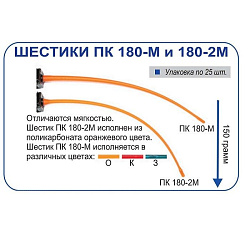 Шестик зимней удочки ПК-180-М