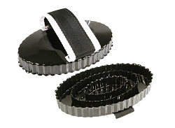 Скребница  4002 метал. с ремешком