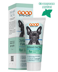 Зубная паста Goot Dog&Cat для кошек и собак со вкусом Мяты 75 мл.