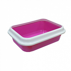 Туалет для кошек Leader c рамкой 46*34,5*14см 11151