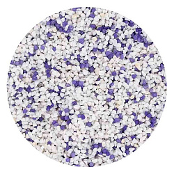 Грунт  Аква Лого 2,7кг фиолетовый+белый 3-5мм 0336