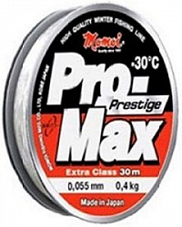 Леска Pro-Max Prestige 0.074мм 0,7кг30м прозрачная