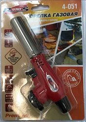 Горелка газовая RUNIS Premium P04, пьезо, с газогенер. 4-051