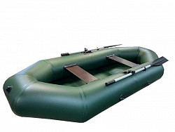 Лодка Camping Trade "Турист" 260 зелёная гребная