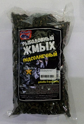 Жмых Подсолнечника гранулы 8мм ВАНИЛЬ. 500гр