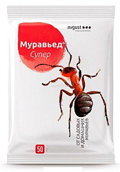 Муравьед супер Avgust от муравьев садовых и домовых 50гр