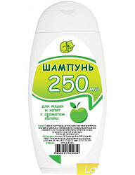 Шампунь Доктор ZOO для кошек с ароматом яблока 250мл