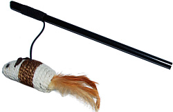 Дразнилка для кошек мышка сизаль 48см ИУ15 Уют