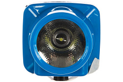 Фонарь Ultraflash LED 5374 налобный аккумуляторный 220В, голуб, 0,4Ватт  LED, 1реж 12427 